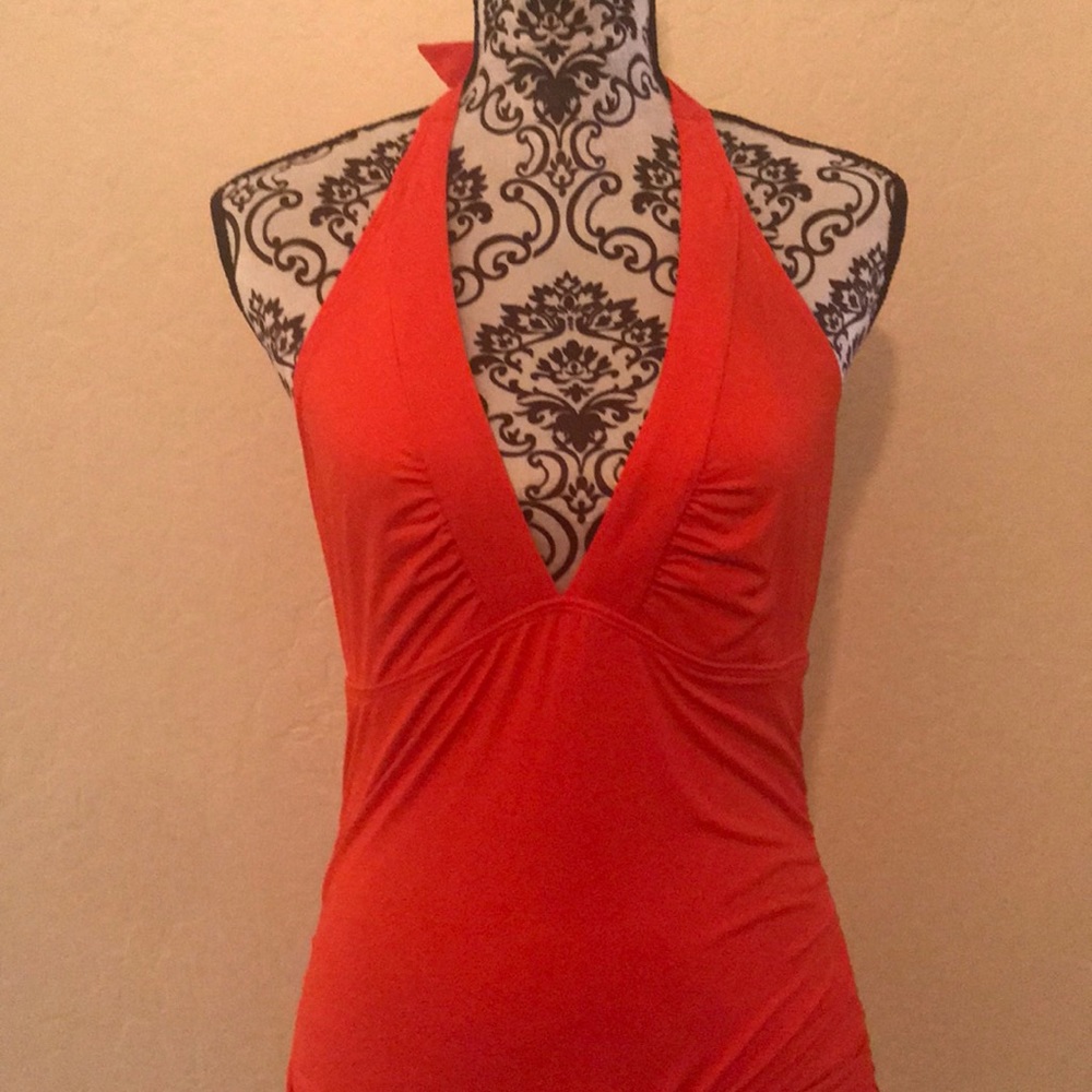 ❤️NWOT Athleta Red Swimsuit❤️ Medium Tall